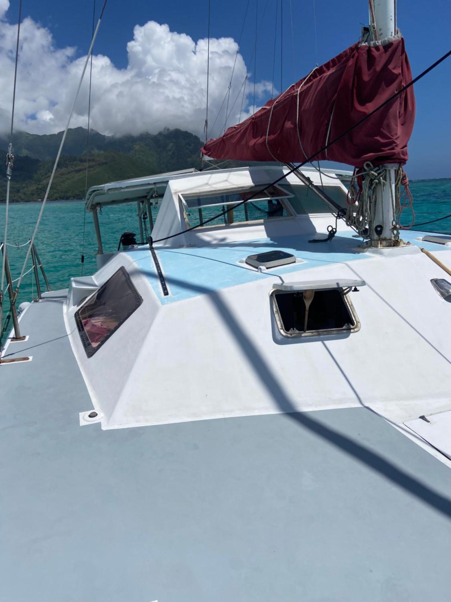 Catamaran Amaya - Sejour Insolite Sur Le Lagon De Moorea Hauru Exterior foto