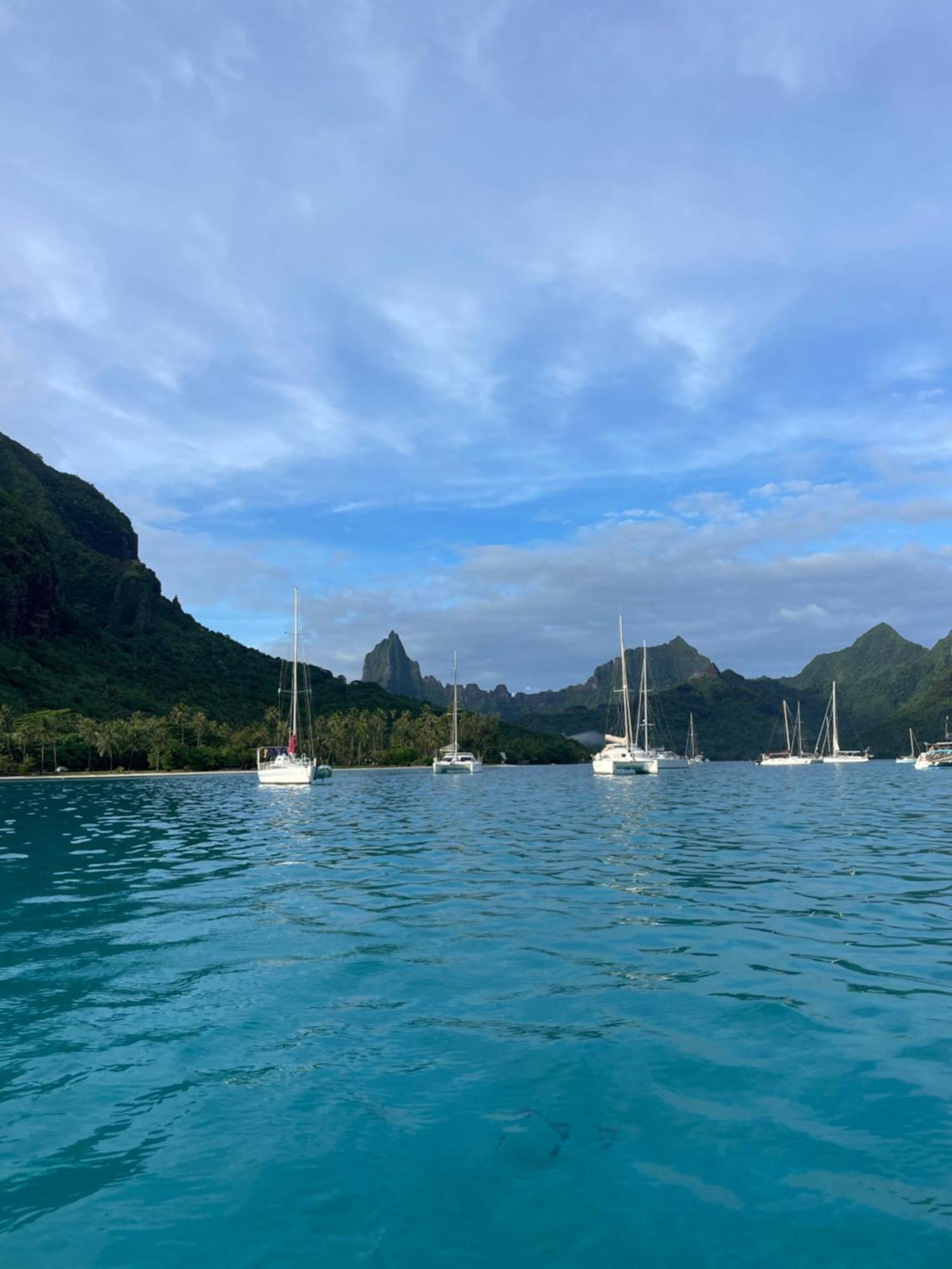 Catamaran Amaya - Sejour Insolite Sur Le Lagon De Moorea Hauru Exterior foto